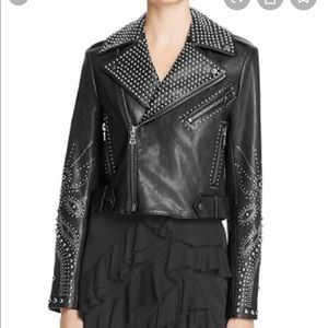 Alice + Olivia Cody Leather Jacket